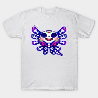 Oli skull dia de muertos by Patoli Studio T-Shirt